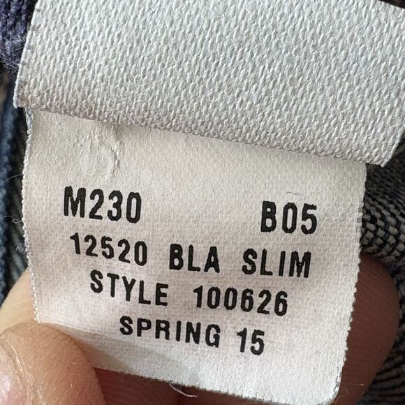 Bonobos Jeans Mens 33/34 Slim Straight Fit Stretch Denim Pants Blue Wash Modern - Picture 6 of 11